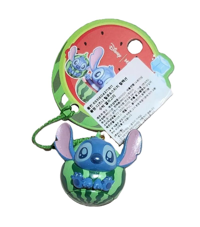 Disney Lilo & Stitch Watermelon Keychain (Assorted Characters)