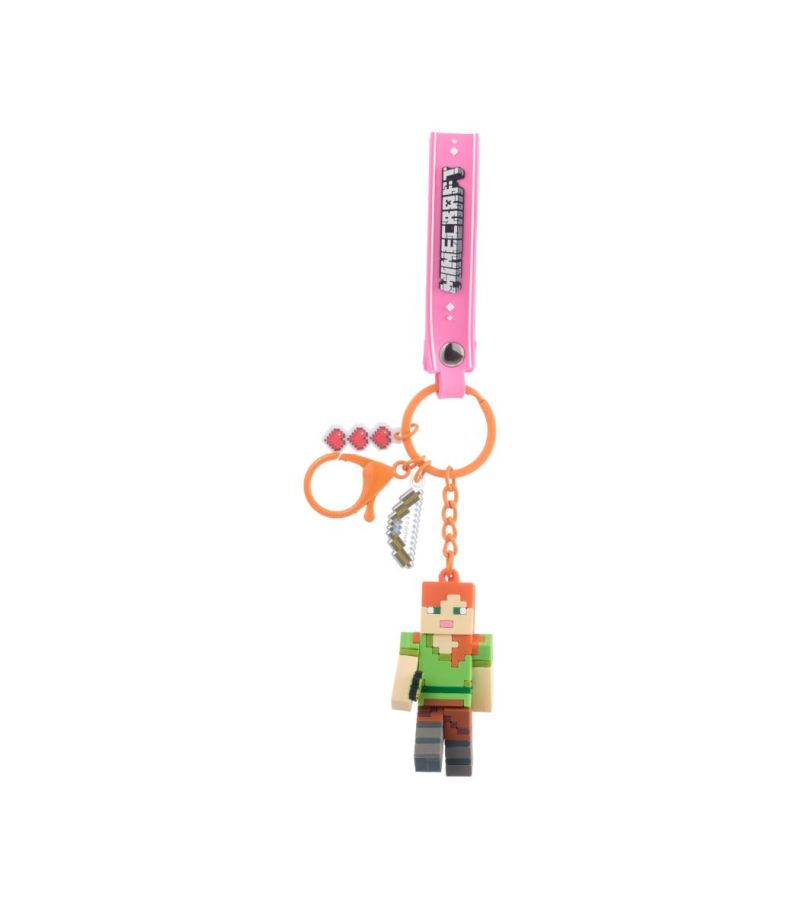 Minecraft 3D Keychain (Assorted Characters)
