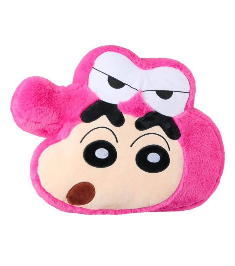 Crayon Shinchan Shinnosuke Pink Costume Adventure 16 Inch Head Pillow