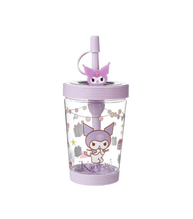 Sanrio Kuromi Purple Portable Tumbler 535ml Purple