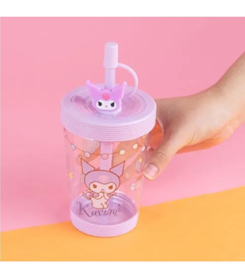 Sanrio Hello Kitty & Friends Kuromi Purple Portable Tumbler 535ml