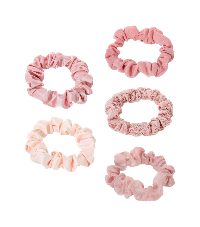 MINISO Pink Hair Tie Pack Of 5