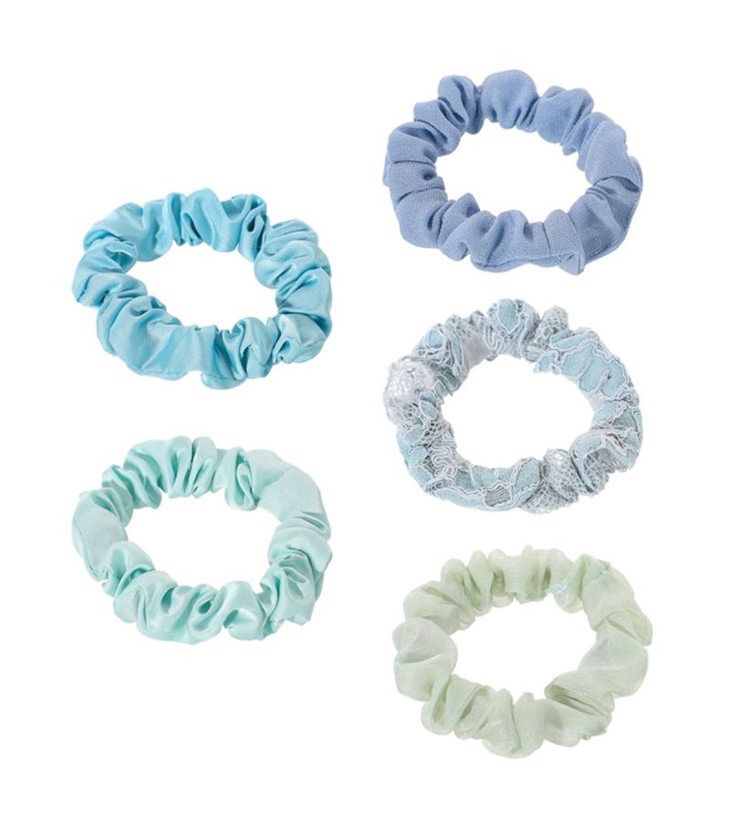 MINISO Blue Hair Ties Pack Of 5