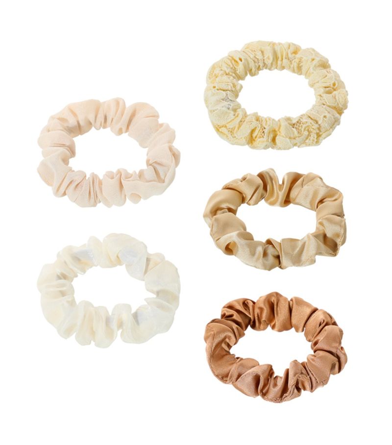 MINISO 5 Pack Little Scrunchie Hair Ties