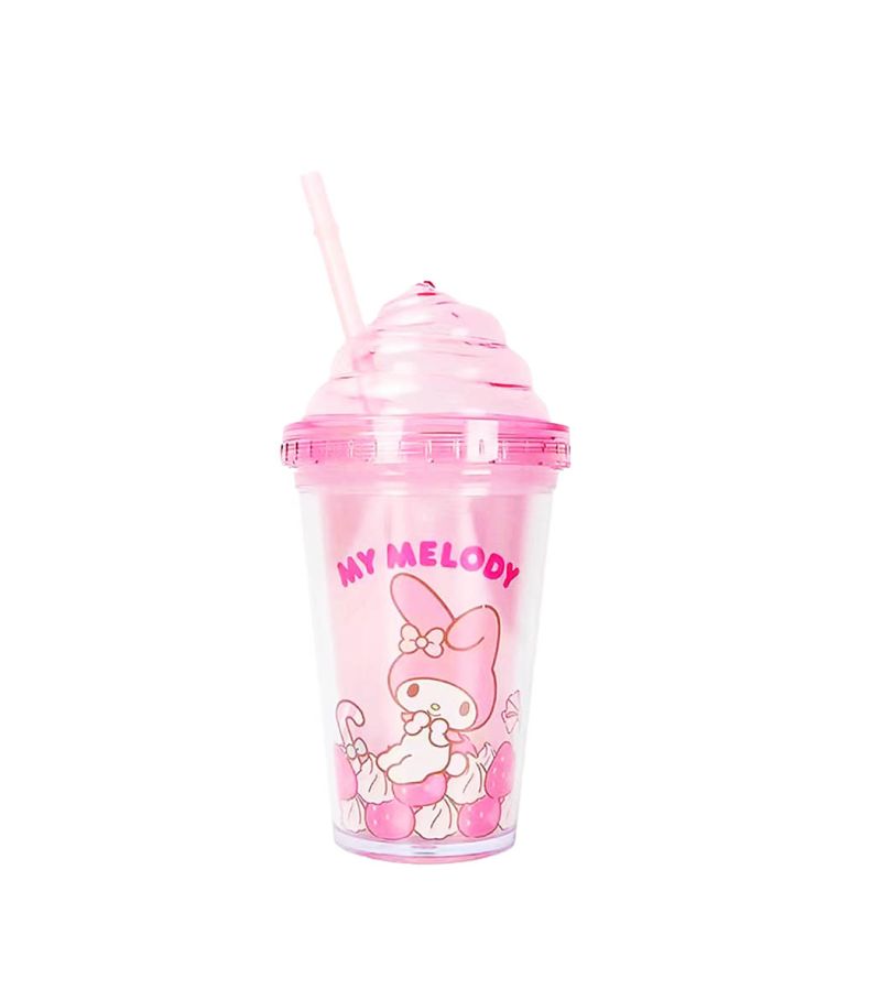 Sanrio My Melody Pink Plastic Water Bottle 320ml