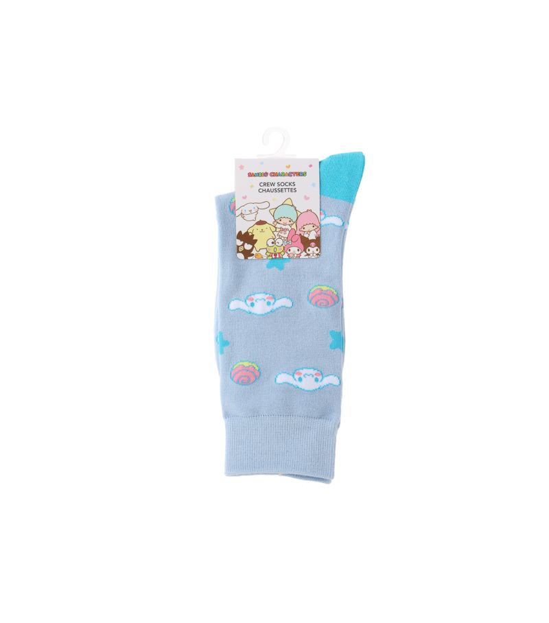 Sanrio Hello Kitty & Friends Cinnamoroll Full Print Crew Socks
