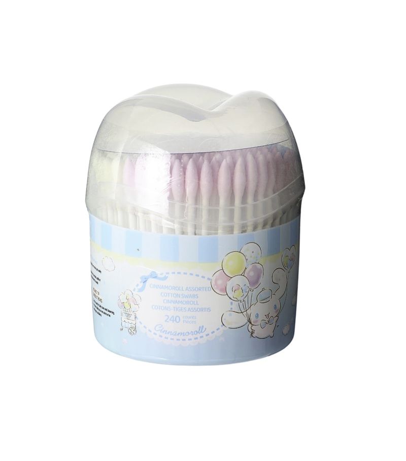 Sanrio Cinnamoroll Assorted Cotton Swabs 240 Count