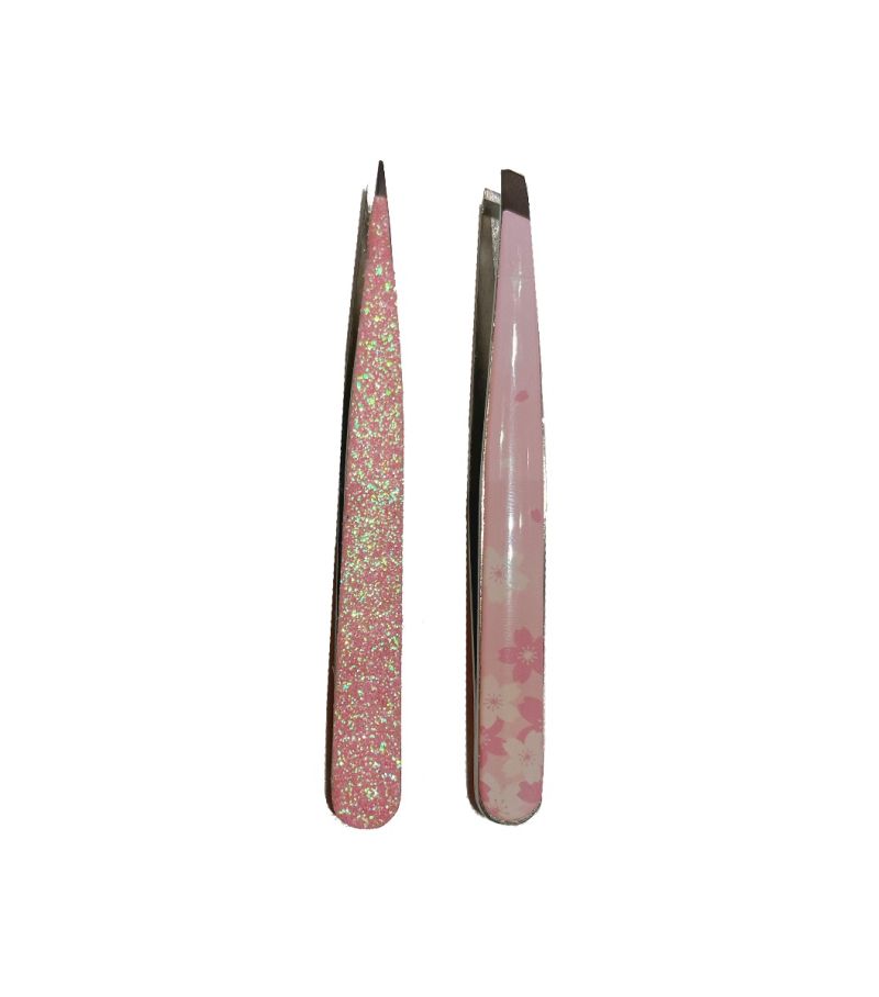 Sakura 2 Piece Eyebrow Tweezer Set