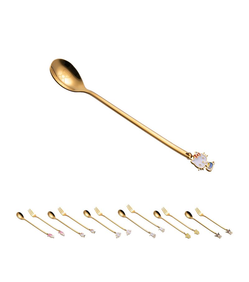 Sanrio Characters Flatware Gold Spoon (Assorted Characters)