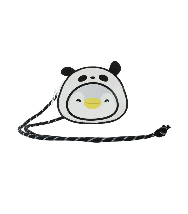 MINISO PenPen Animal Cosplay Day Detachable White Coin Purse with Lanyard