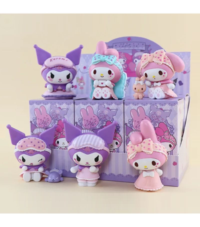 Sanrio Hello Kitty & Friends My Melody & Kuromi Pajamas Sweetheart Surprise Blind Box