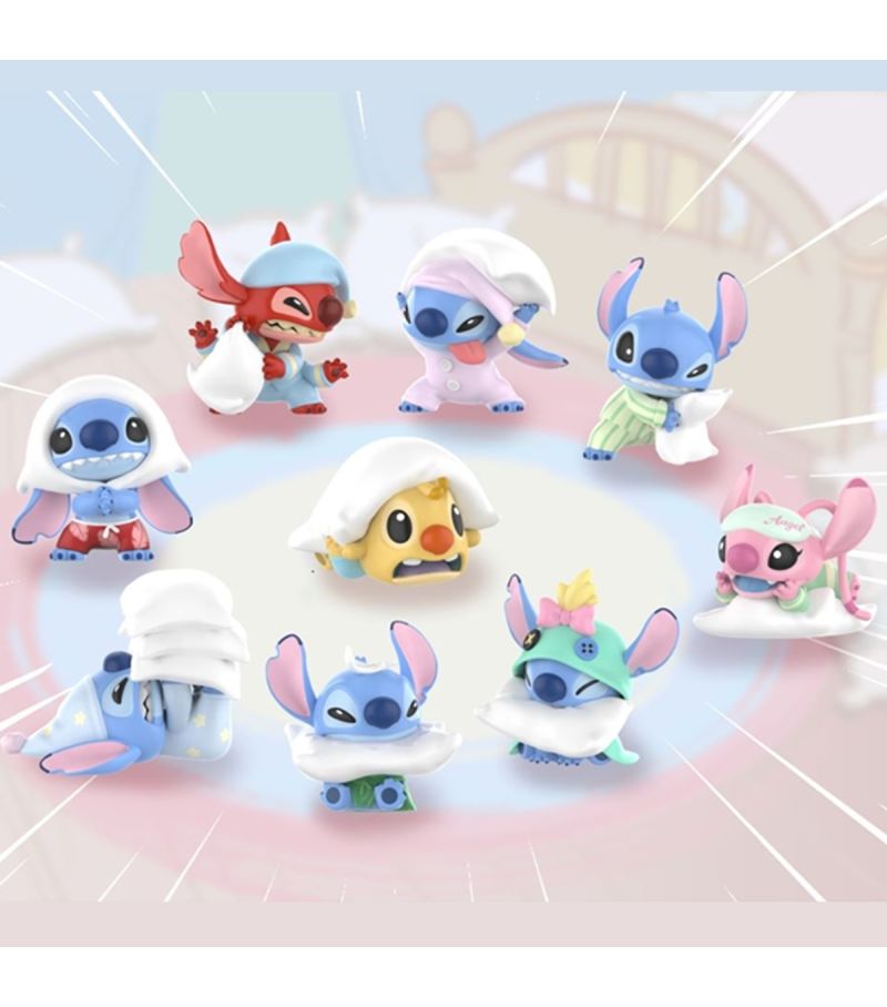 Disney Stitch Pillow Fight Collection Figure Surprise Blind Box