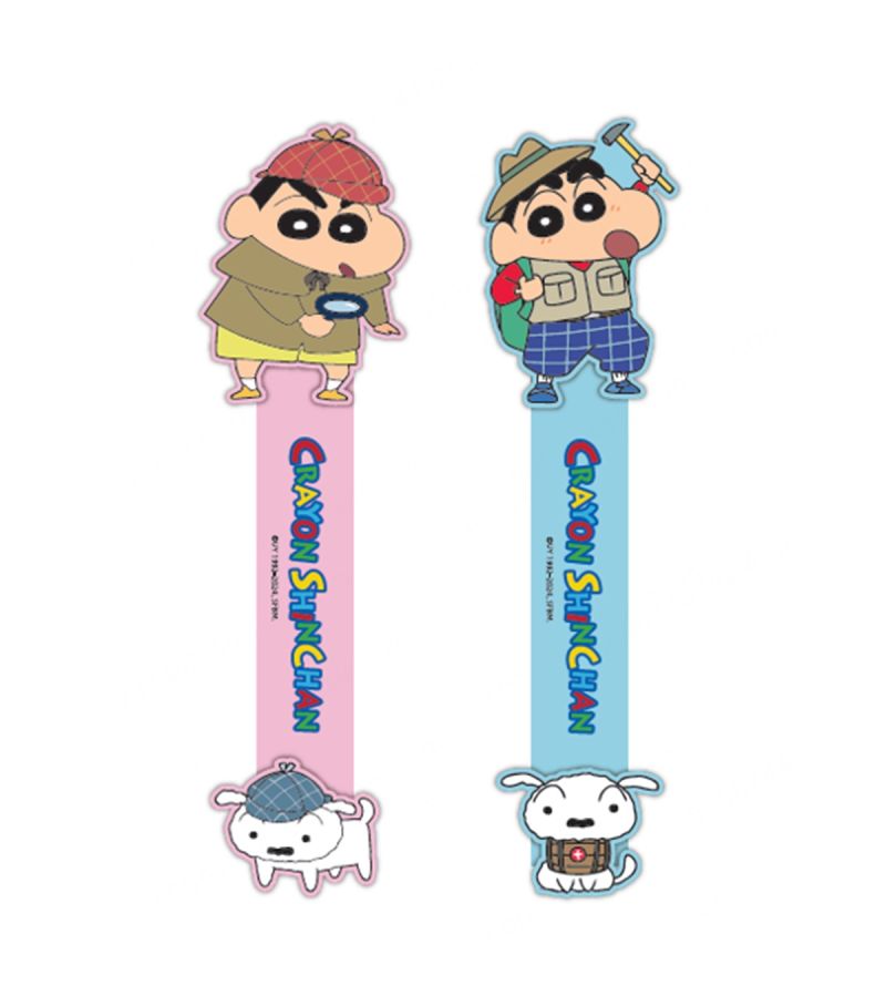 Crayon Shinchan Pink & Blue Magnetic Cable Organisers (Assorted Characters)