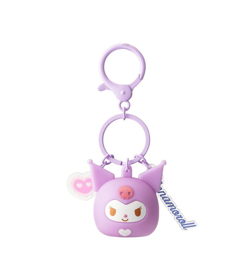 Sanrio Hello Kitty & Friends Kuromi Luminous Bag Charm Keychain