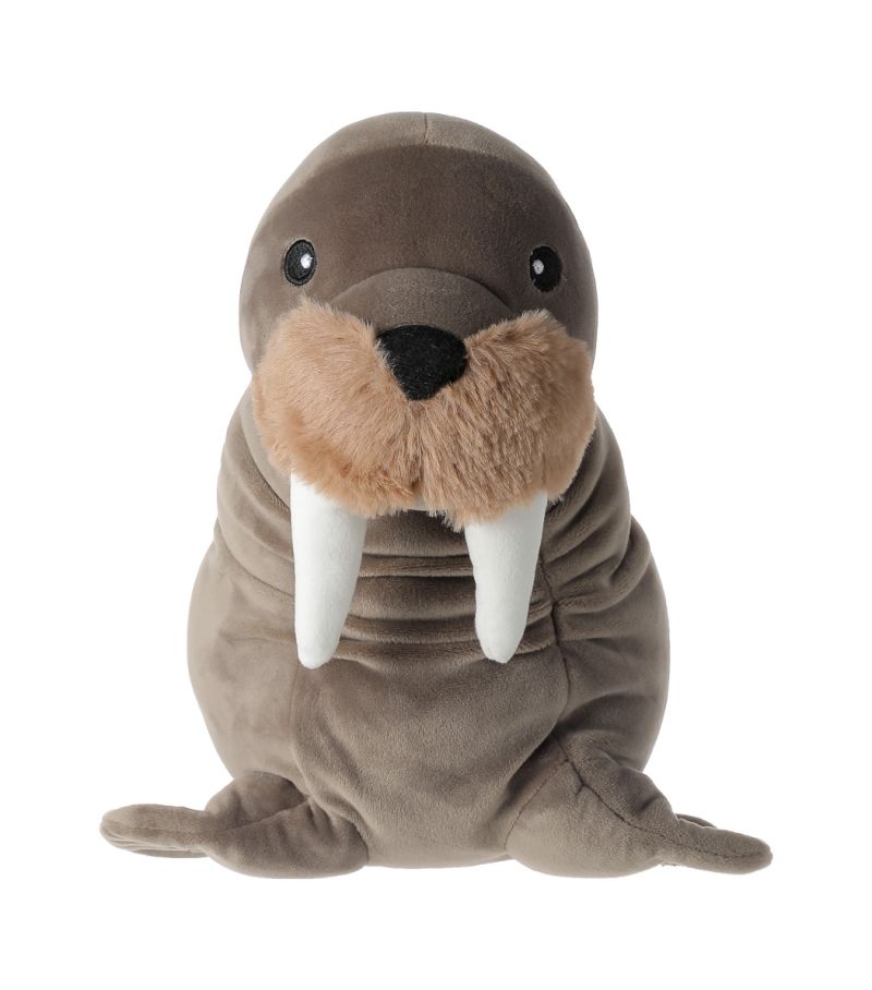 Ocean Series 3.0 17 Inch Taupe Brown Walrus Plush Toy