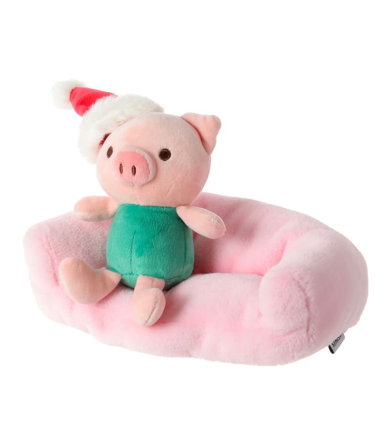 MINISO Christmas Pig & Sofa Plush Soft Toy