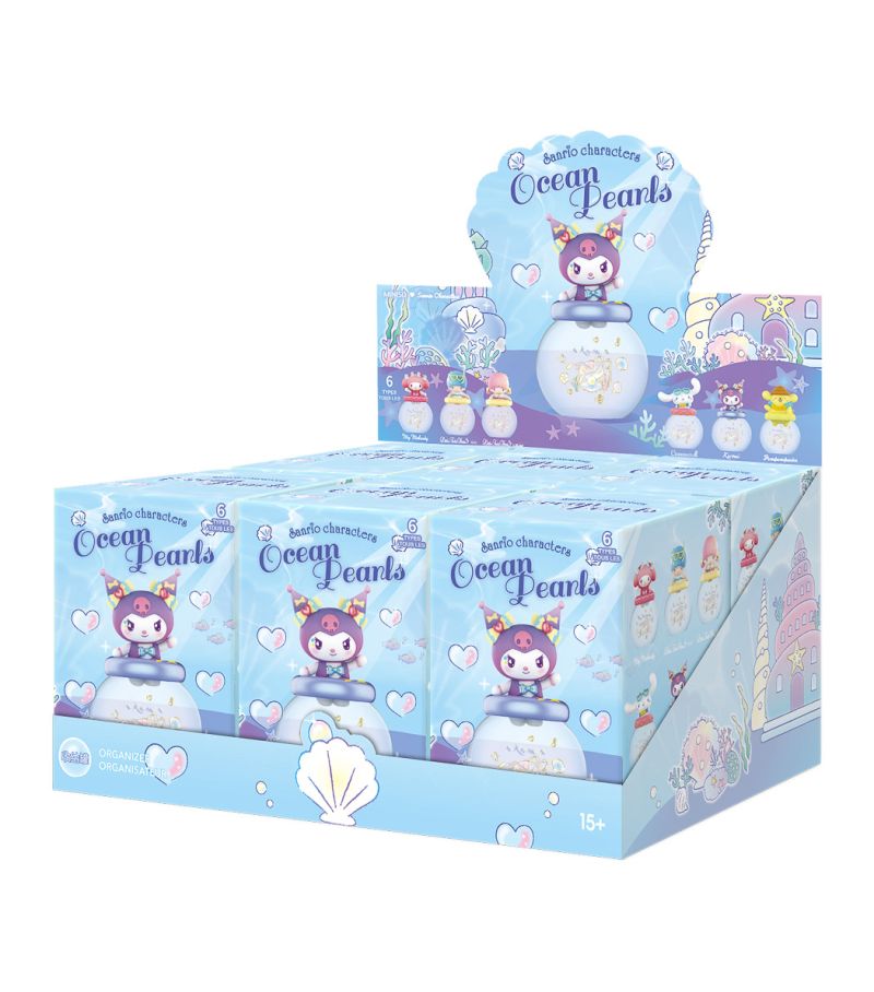Sanrio Hello Kitty & Friends Ocean Pearls Storage Jar Organiser Blind Box