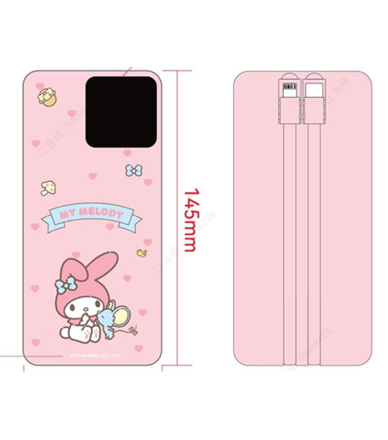 Sanrio Hello Kitty & Friends My Melody 10000mAh Power Bank