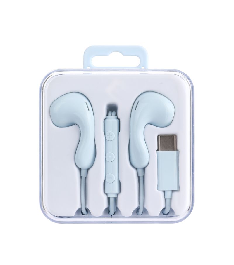 MINISO Elegance Series Type-C In-Ear Earphones Blue