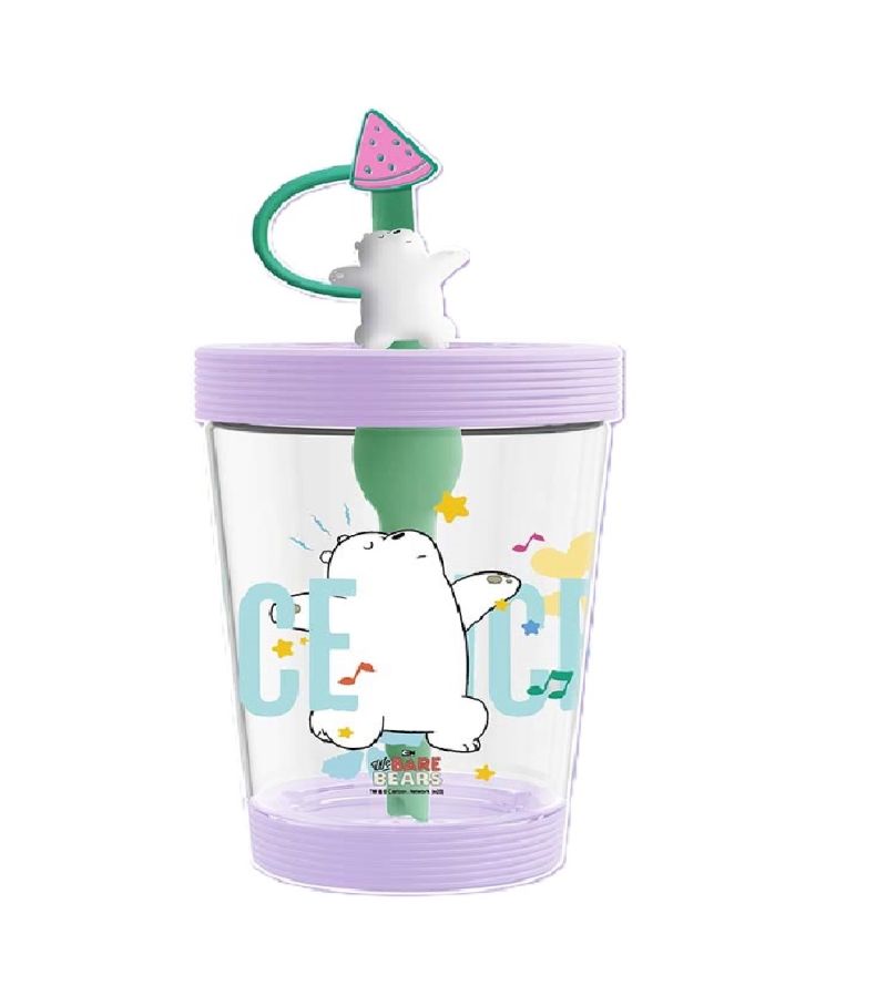 We Bare Bears Ice Bear Seaside Music Festival Tumbler 535ml