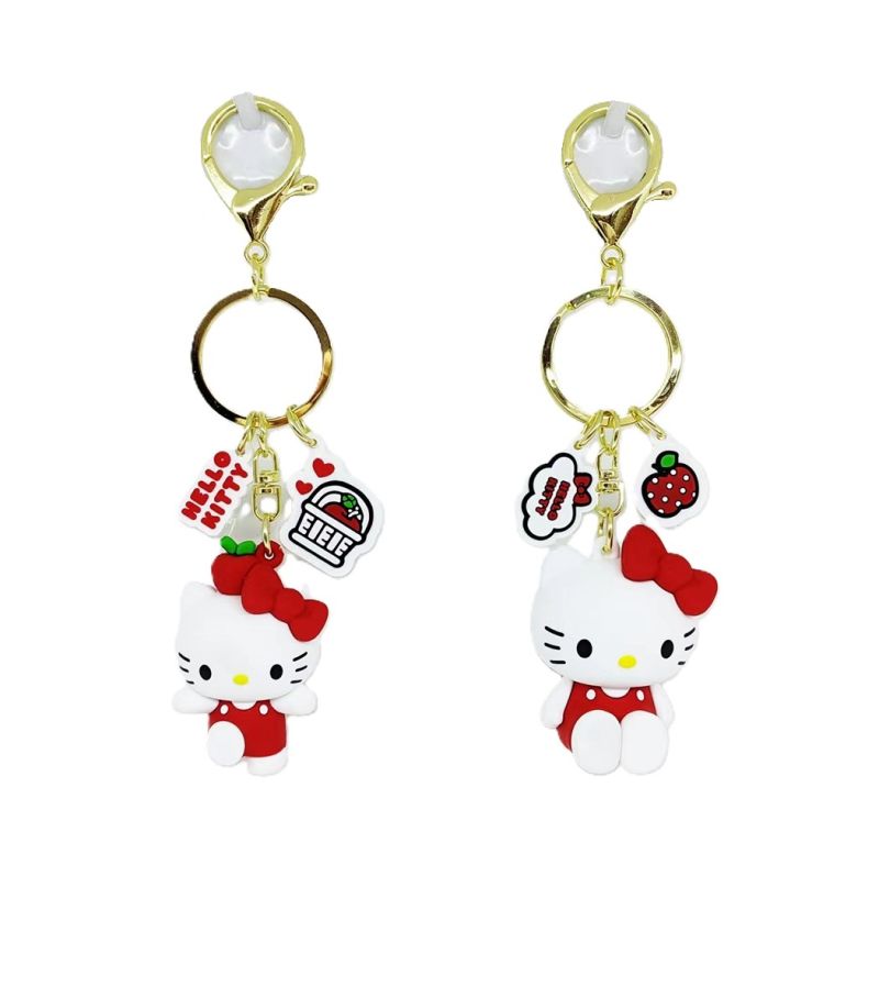 Sanrio Hello Kitty Apple Collection PVC Keychain