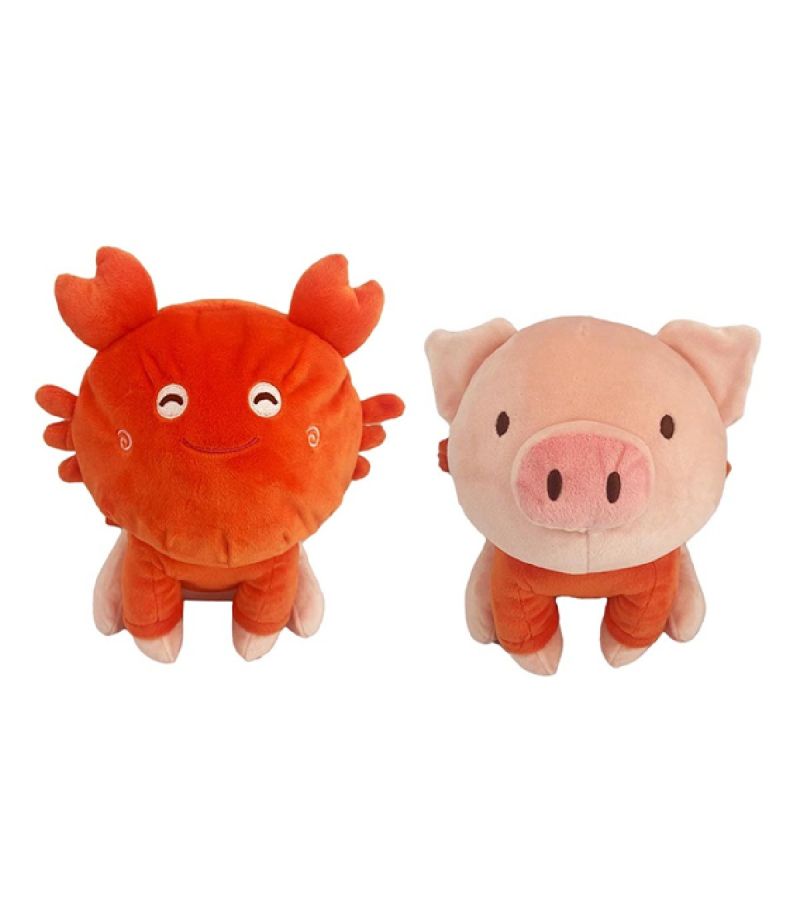 Mini Family Gigi Crab Costume Mask 12 Inch Plush Soft Toy