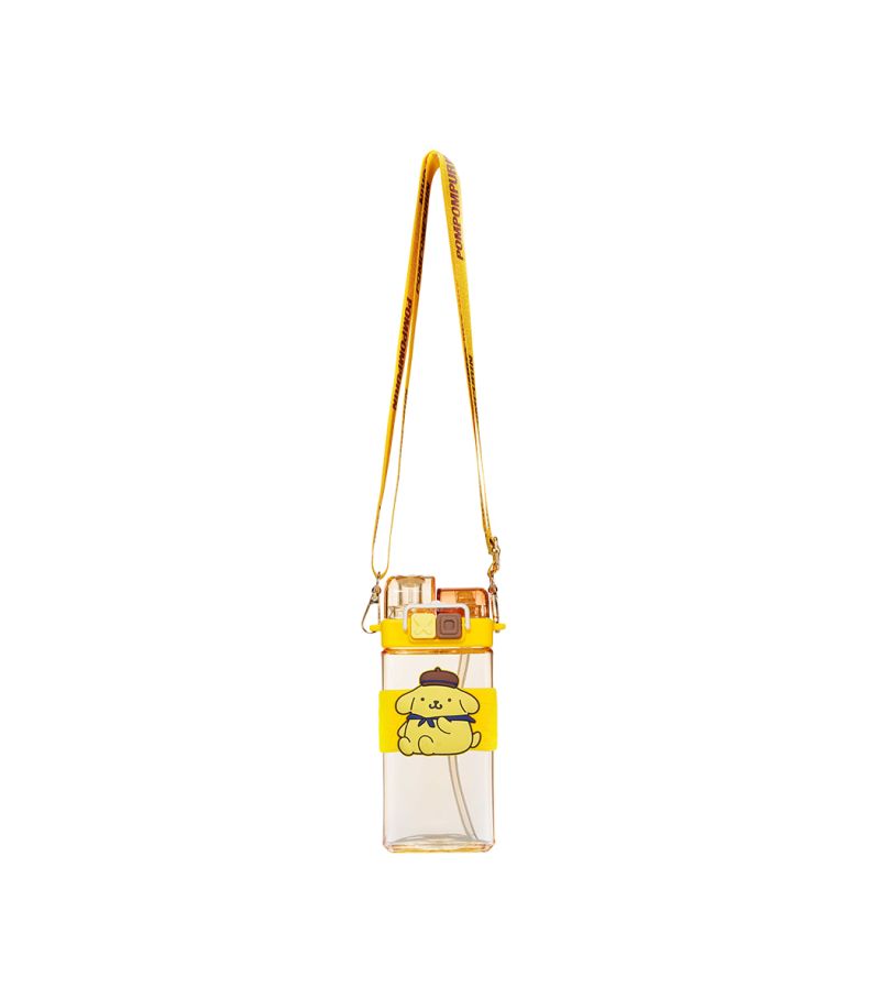 Sanrio Pompompurin  Punk Water Bottle with Spout Lid 520ml