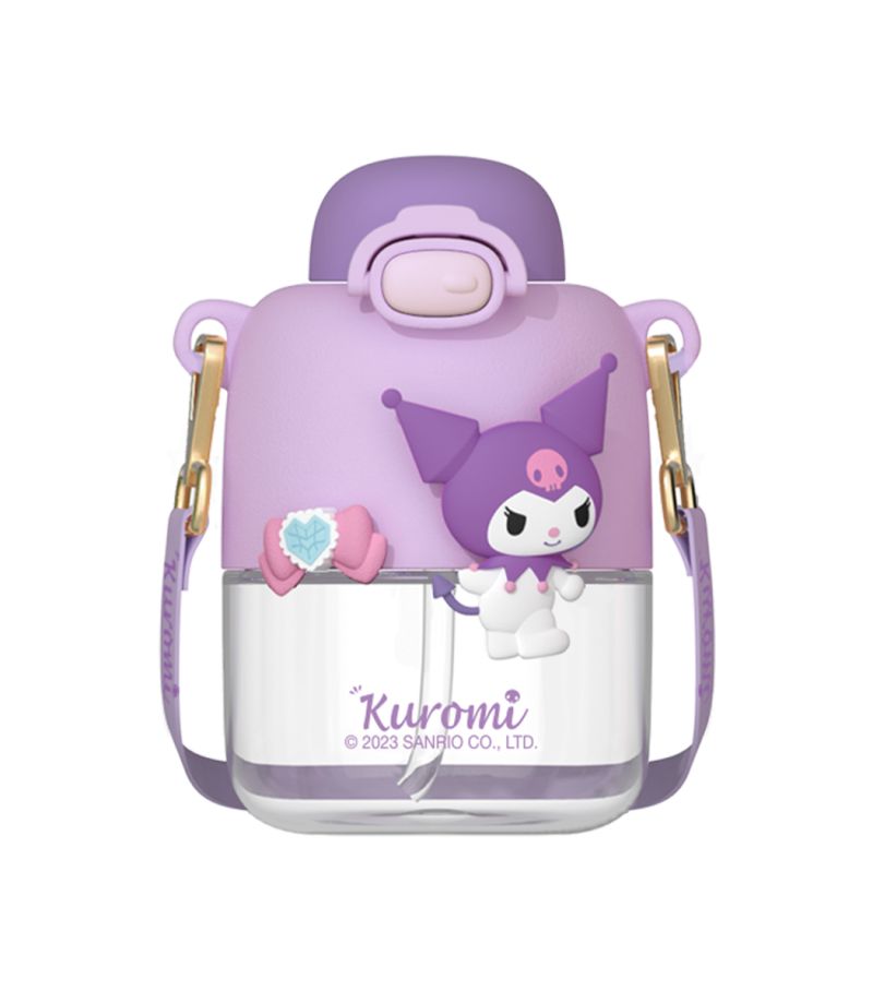 Sanrio Kuromi Water Bottle 550ml | MINISO