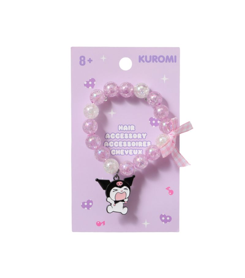 Sanrio Hello Kitty & Friends Kuromi Beaded Hair Tie