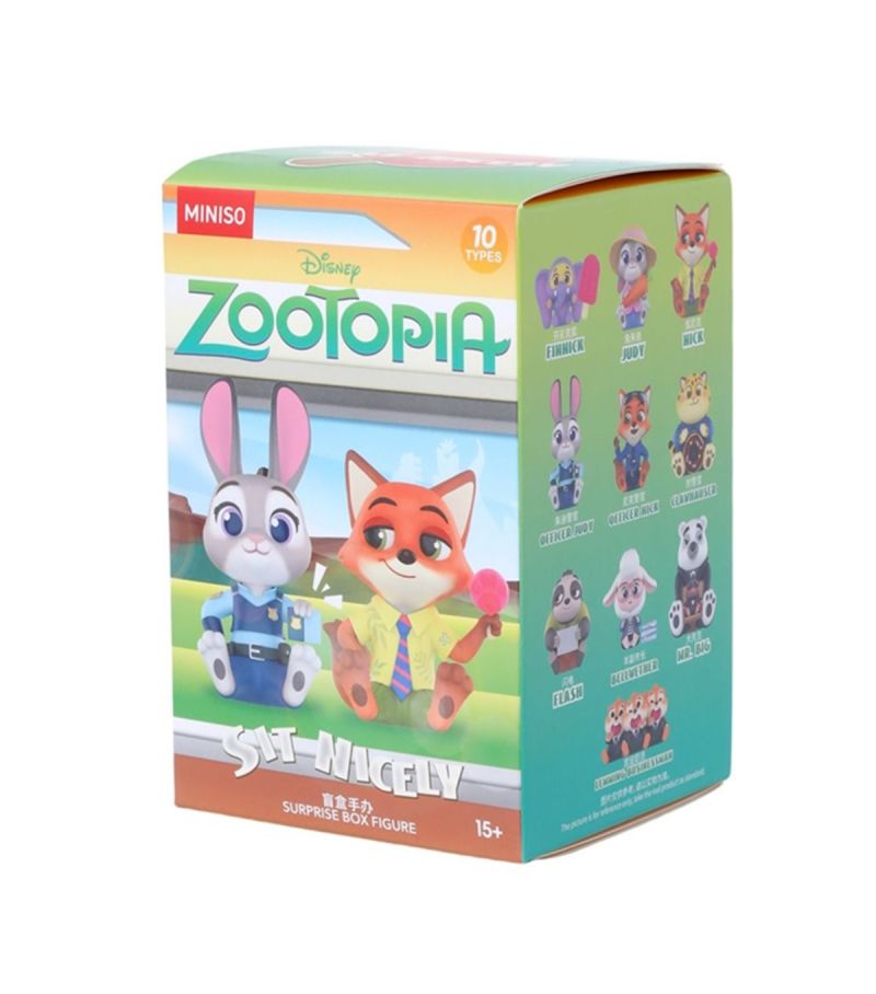 Disney Zootopia Collection Sit Nicely Surprise Blind Box Figure