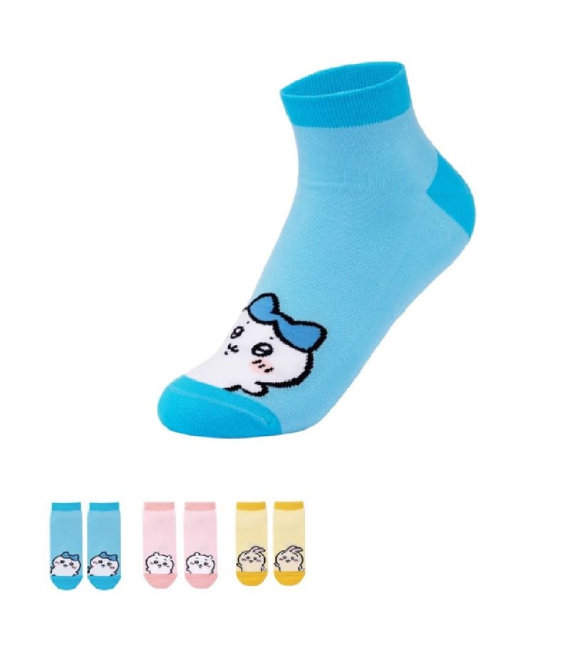Chiikawa Ankle Socks UK Size 4.5-6.5 (Assorted Characters)