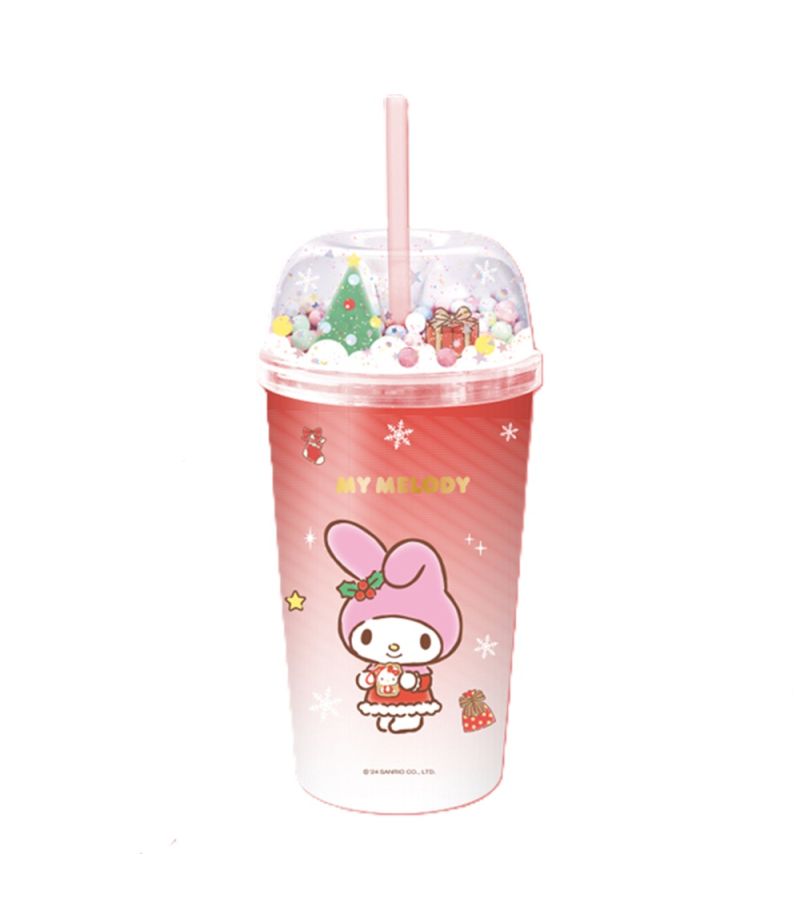 Sanrio Hello Kitty & Friends My Melody Christmas Plastic Tumbler 480ml