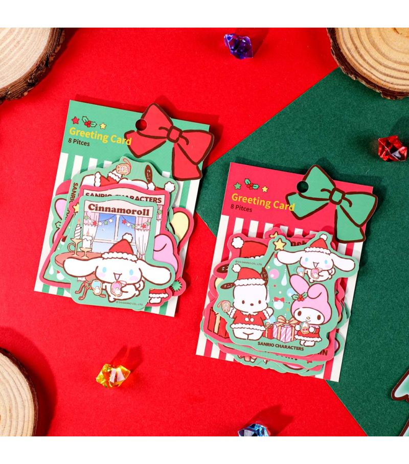 Sanrio Characters Christmas Gift Tags