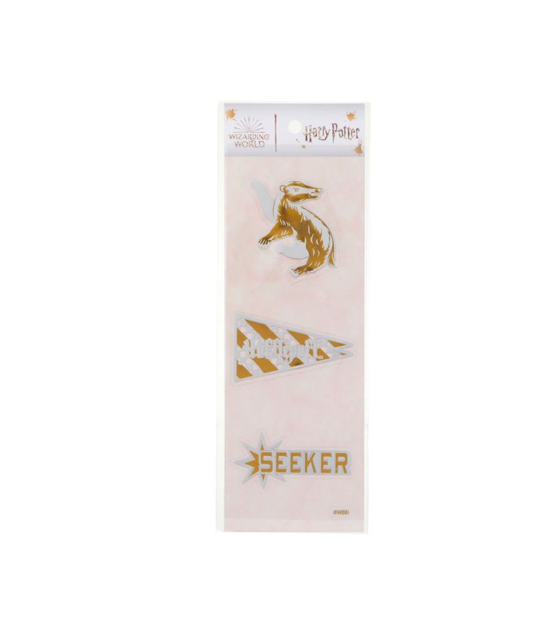 Harry Potter Hufflepuff Metal Sticker Set (A)