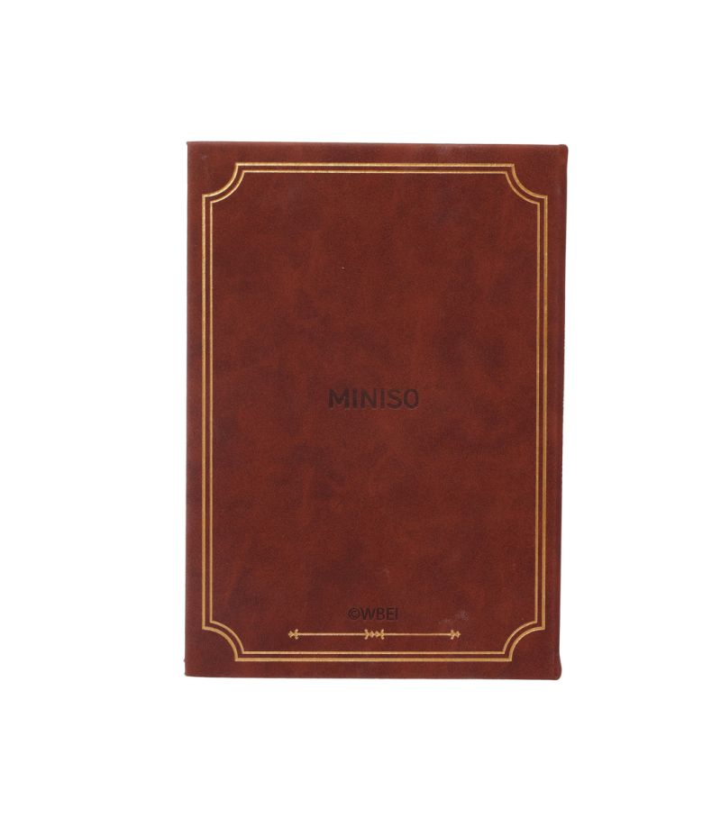Harry Potter Hogwarts PU Hardcover Book With Striped Edges (208 Sheets)