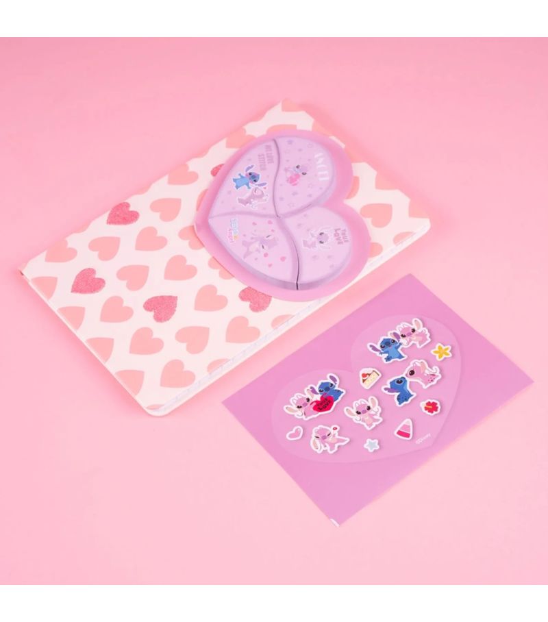 Disney Stitch Collection Puzzle Sticky Notes Set Angel