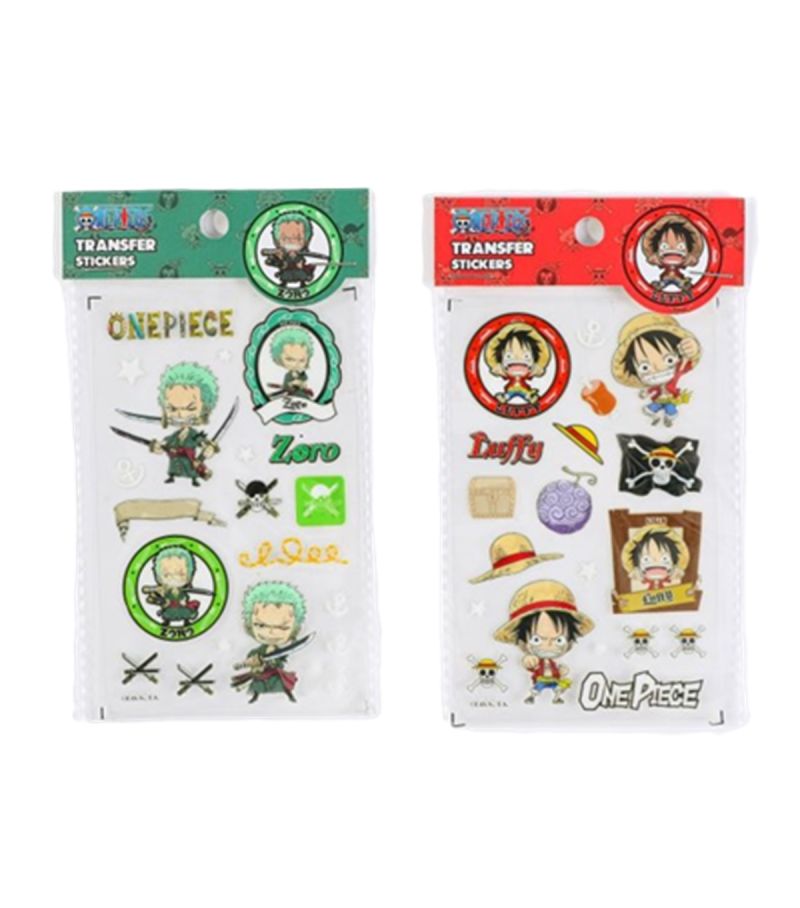 One Piece Classic Collection Transfer Stickers (Assorted Characters)