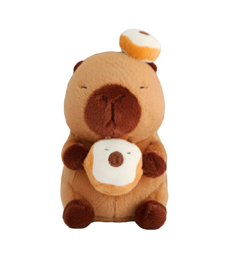 Mini Family Happy Baking Series Bread Capybara 10 Inch Plush Soft Toy