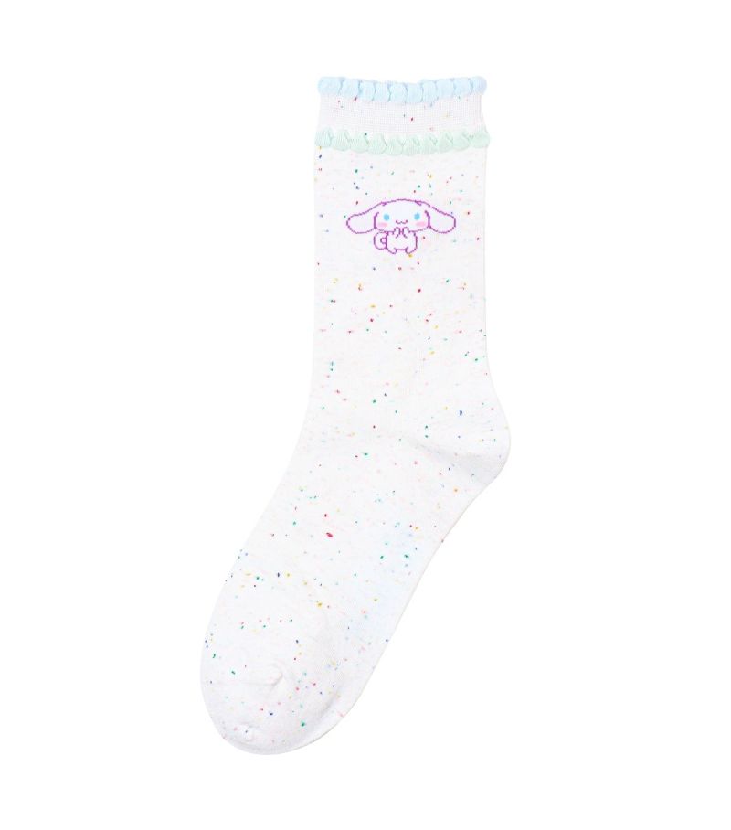 Sanrio Hello Kitty & Friends Sweet Factory  Cinnamoroll Crew Socks
