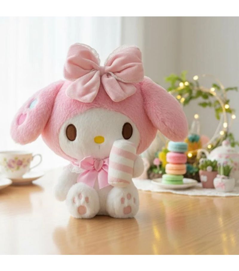 Sanrio Hello Kitty & Friends Sweet Factory My Melody 11 Inch Sitting Plush Soft Toy