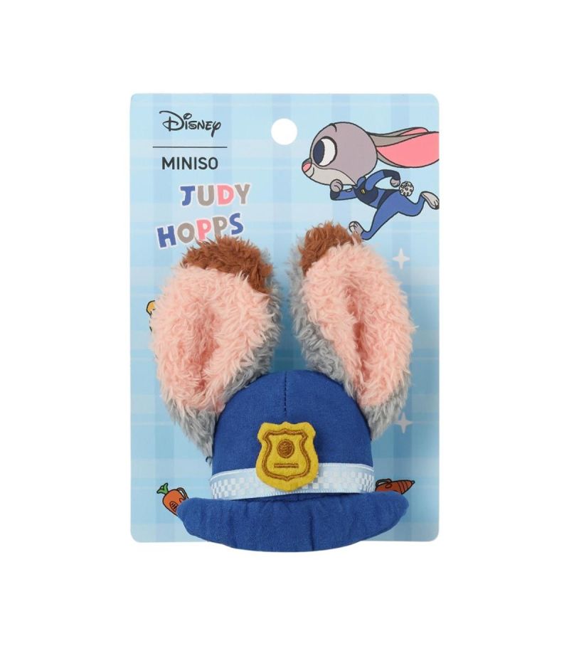 Disney Zootropolis 2 Judy Hopps Police Officer Hat Hair Clip