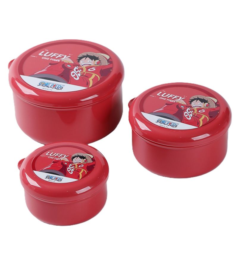 One Piece Classic Collection Luffy 3 Piece Food Container Set
