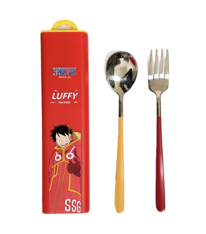 One Piece Classic Collection Luffy Fork & Spoon Cutlery Set