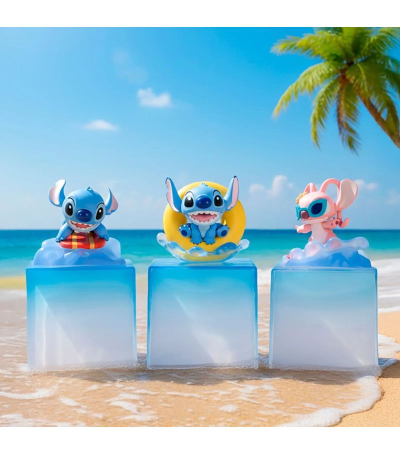 Disney Stitch Summer Party Collection Figure Surprise Blind Box