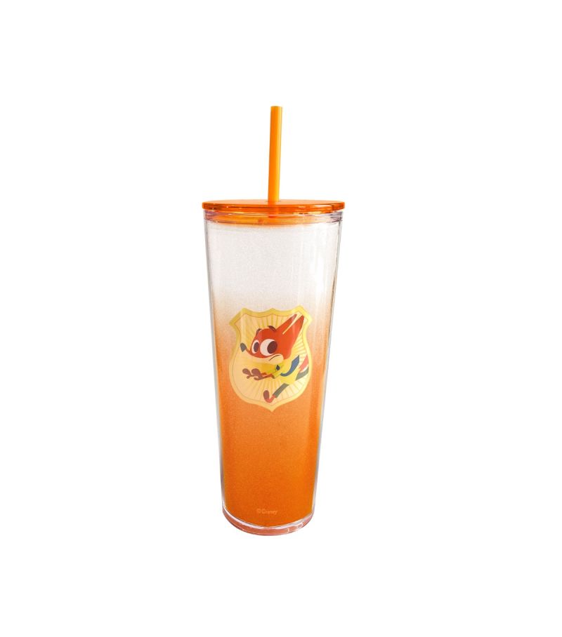 Disney Zootropolis 2 Nick Wilde Double Wall Plastic Tumbler 800ml