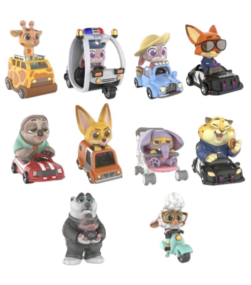 Disney Zootropolis 2 Vehicles Fun Collection Figure Surprise Blind Box