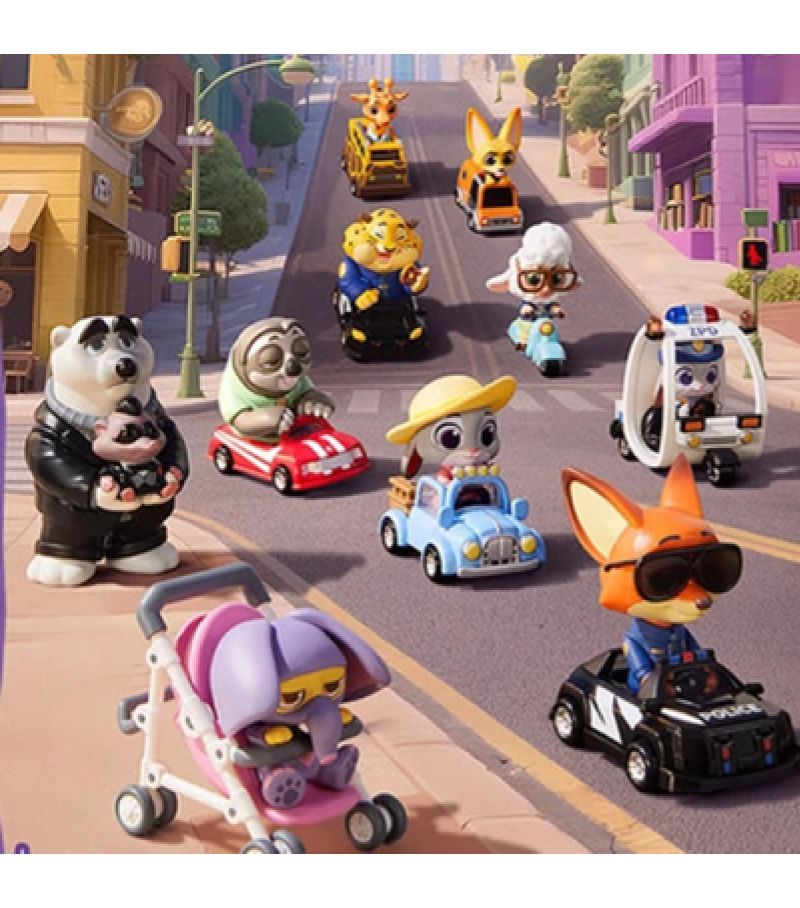 Disney Zootropolis 2 Vehicles Fun Collection Figure Surprise Blind Box