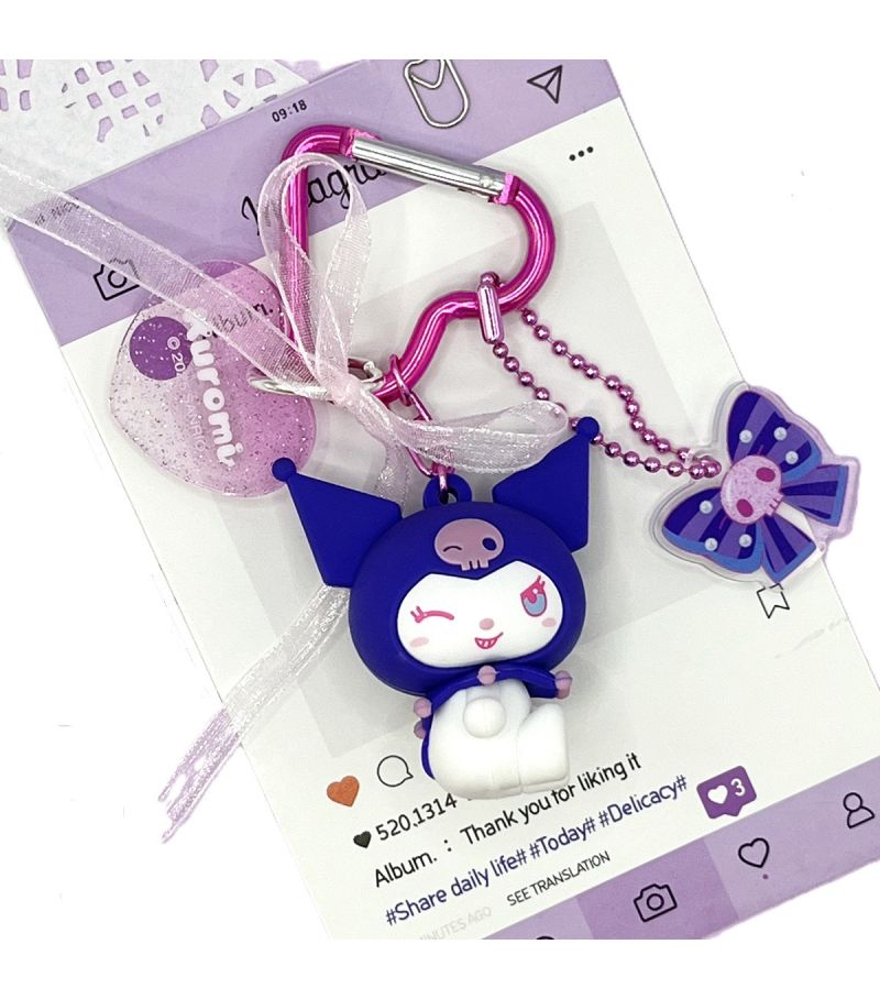 Sanrio Hello Kitty & Friends Kuromi Magic Party Bag Charm Pendant