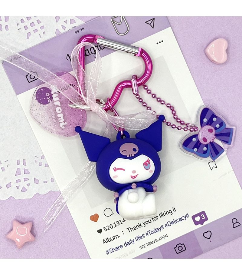 Sanrio Hello Kitty & Friends Kuromi Magic Party Bag Charm Pendant