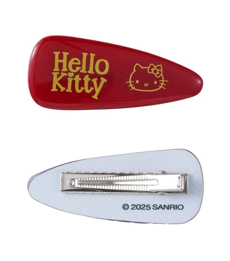 Sanrio Hello Kitty & Friends Classic Collection Denim Set Of 3 Hair Clips